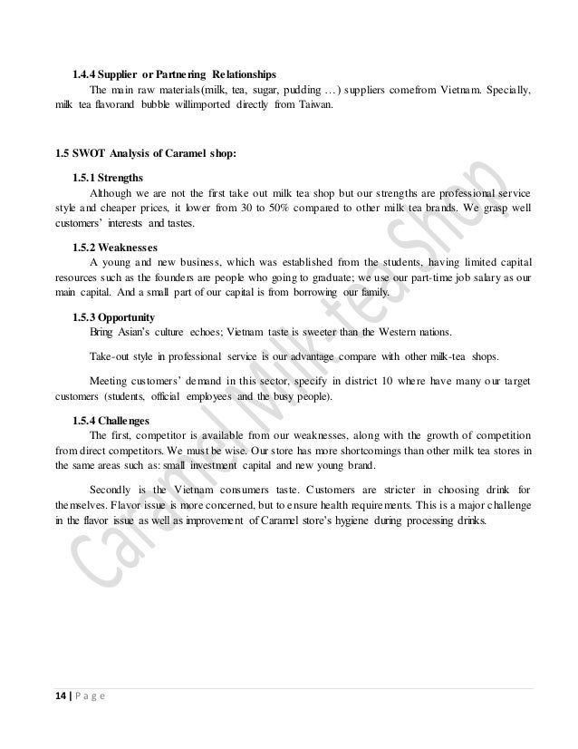 customer analysis model machine shop business plan pdf